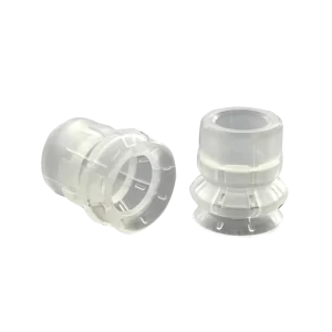 Bellows vacuum cup diam. 10 mm (1.5 bellows) TPU transparent