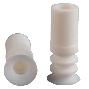 Bellows vacuum cup diam. 12 mm (2.5 bellows) silicone white