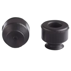 Flat-vacuum-cup-diam.-5-mm-silicone-black,-antistatic