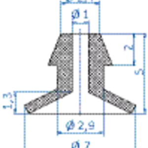 Flat-vacuum-cup-diam.-7-mm-silicone-transparent