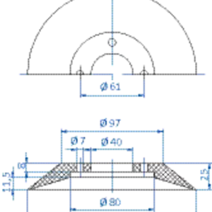 Flat-vacuum-cup-diam.-160-mm-silicone-red