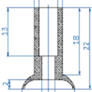 Flat-vacuum-cup-diam.-15-mm-NR-beige