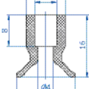 Flat-vacuum-cup-diam.-15-mm-CR-black