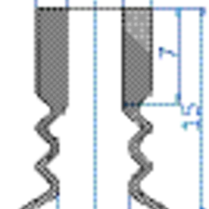 Bellows vacuum cup diam. 11 mm (2.5 bellows) NBR black