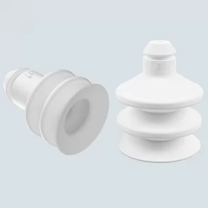 Plug-In cup diam. 40 mm with SW 1,5 mm silicone white 35° Shore
