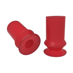 Bellows vacuum cup diam. 6 mm (1.5 bellows) silicone red