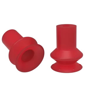 Bellows vacuum cup SP-B - Modular Ø 9 mm (1.5 bellows) silicone, red