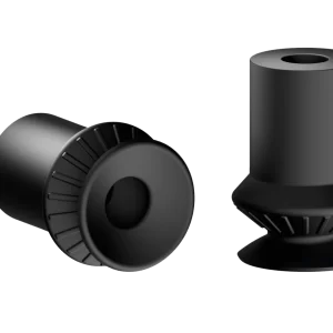 Bellows vacuum cup diam. 11 mm (1.5 bellows) CR black