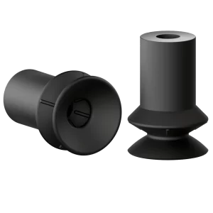 Bellows vacuum cup diam. 13 mm (1.5 bellows) CR black