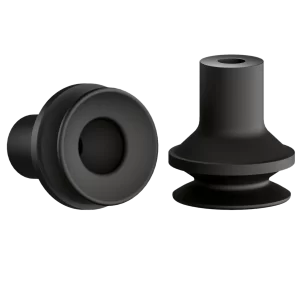 Bellows vacuum cup diam. 16 mm (1.5 bellows) CR black