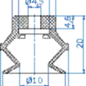 Bellows vacuum cup diam. 21 mm (1.5 bellows) NBR black