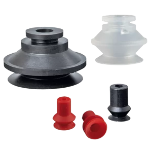 Bellows vacuum cup diam. 117 mm (1.5 bellows) CR black