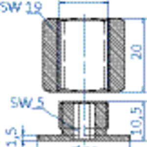 Fitting G1/4 -female