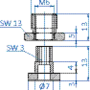 Fitting G1-8-male