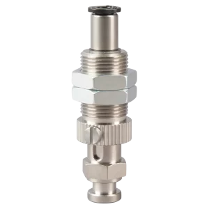 Spring leveler, torsionally rigid, stroke = 6 mm