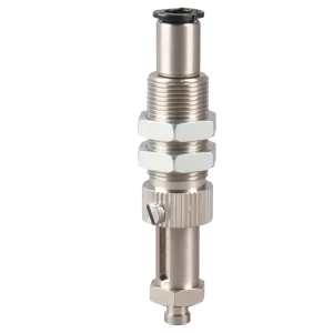 Spring leveler, torsionally rigid, stroke = 15 mm