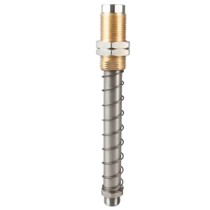 Spring leveler stroke = 75 mm