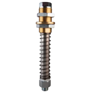 Spring leveler stroke = 75 mm