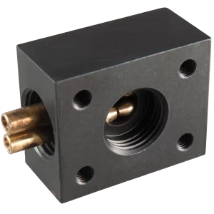 Heavy-duty ejector, nozzle diam. 2x1.3 mm suction power 85 Nl/min, max. vacuum 85 %