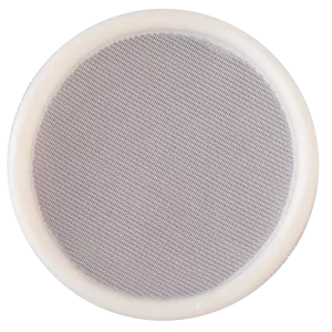 Filter disc, diam. 20 mm, 1 mm thick nylon mesh with TPE border