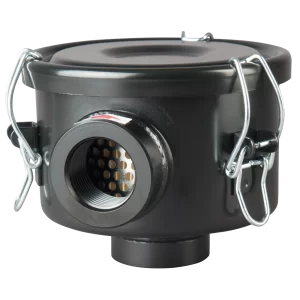 Vacuum filter with paper cartridge connections: G1-female, max. capacity: 90 m³/h