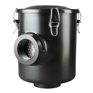 Vacuum filter with paper cartridge max. capacity 320 m³/h