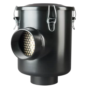 Vacuum filter with paper cartridge max. capacity 360 m³/h