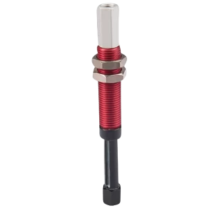 Spring leveler with internal spring non-rotating, male thread M10 x 1, stroke 25 mm