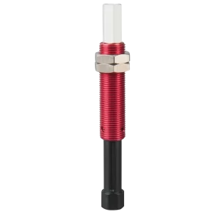 Spring leveler with internal spring non-rotating, male thread M12 x 1, stroke 25 mm