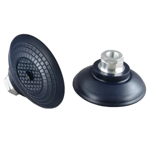 Bell-shaped-vacuum-cup-diam.-80-mm-NBR-blue,-with-fitting-G3/8-female