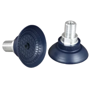 Bell-shaped-vacuum-cup-diam.-45-mm-NBR-blue,-with-fitting-G1-4-male