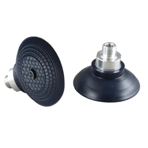 Bell-shaped-vacuum-cup-diam.-60-mm-NBR-blue,-with-fitting-G1-4-male