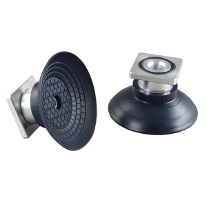 Bell-shaped-vacuum-cup-diam.-60-mm-NBR-blue,-with-R-Adapter