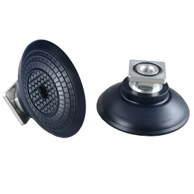Bell-shaped-vacuum-cup-diam.-80-mm-NBR-blue,-with-R-Adapter