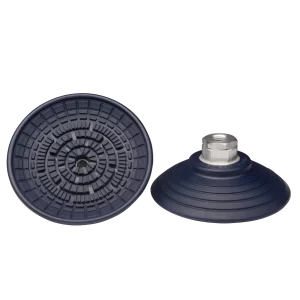 Flat-vacuum-cup-diam.-100-mm-NBR-blue,-with-fitting-G1/4-female