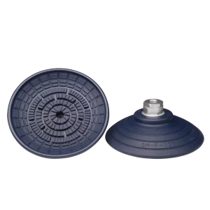 Flat-vacuum-cup-diam.-125-mm-NBR-blue,-with-fitting-G1/4-female