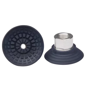 Flat-vacuum-cup-diam.-40-mm-NBR-blue,-with-fitting-G1/4-female