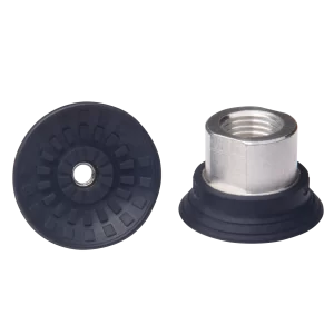 Flat-vacuum-cup-diam.-30-mm-NBR-blue,-with-fitting-G1/4-female