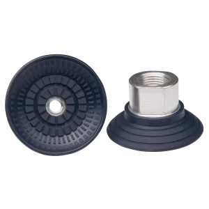 Flat-vacuum-cup-diam.-50-mm-NBR-blue,-with-fitting-G3/8-female