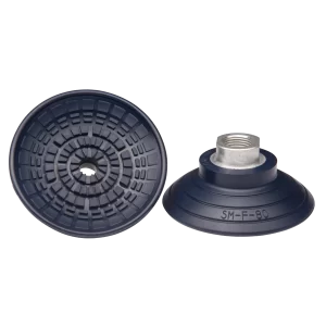 Flat-vacuum-cup-diam.-80-mm-NBR-blue,-with-fitting-G3/8-female