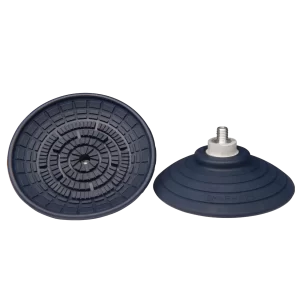 Flat-vacuum-cup-diam.-125-mm-NBR-blue,-with-fitting-M10-male