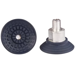 Flat-vacuum-cup-diam.-40-mm-NBR-blue,-with-fitting-M10-male