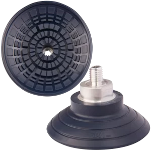 Flat-vacuum-cup-diam.-80-mm-NBR-blue,-with-fitting-M10-male