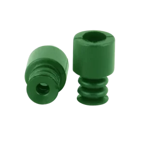Bellows vacuum cup diam. 5 mm (2.5 bellows) nBR green