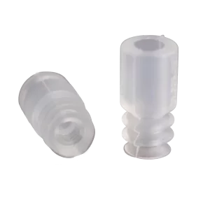 Bellows vacuum cup diam. 6 mm (2.5 bellows) silicone transparent