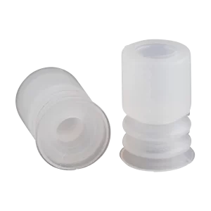 Bellows vacuum cup diam. 10 mm (2.5 bellows) silicone transparent