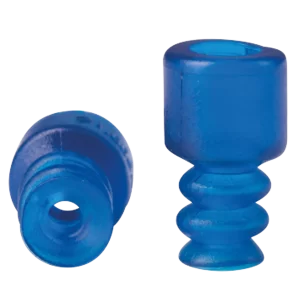 Bellows vacuum cup diam. 6 mm (2.5 bellows) vinyl blue