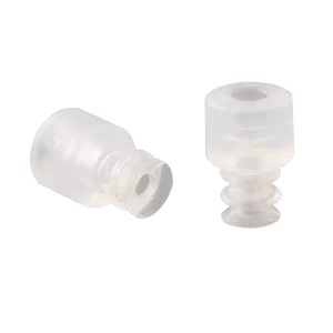 Bellows vacuum cup diam. 6 mm (2,5 bellows) Silicone transparent