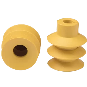 Bellows vacuum cup diam. 32 mm (2.5 bellows) HNBR yellow