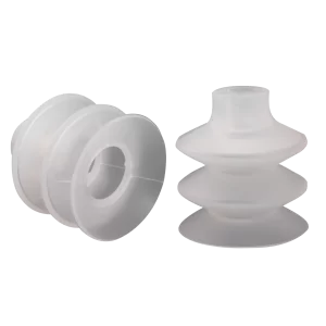 Bellows vacuum cup diam. 42 mm (2,5 bellows) Silicone transparent